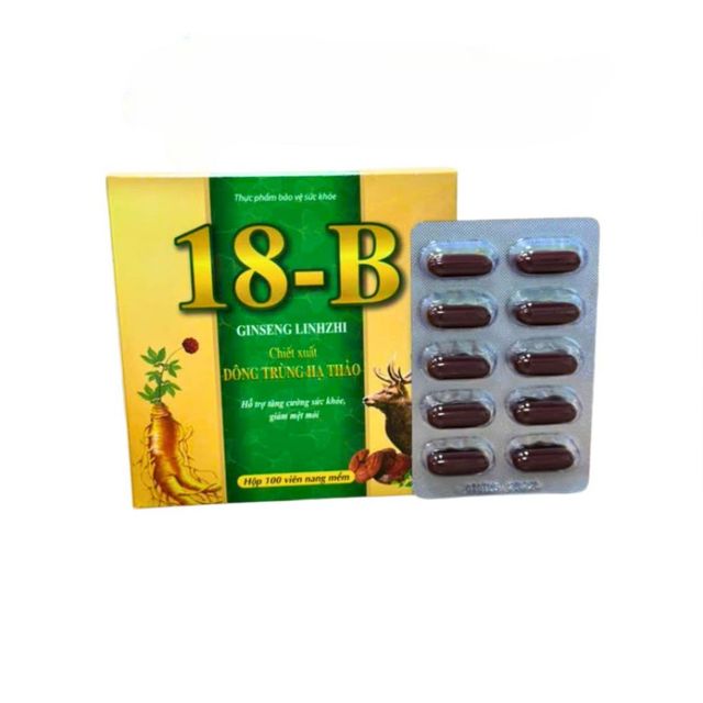 Vi&ecirc;n Uống 18B Ginseng Linhzhi