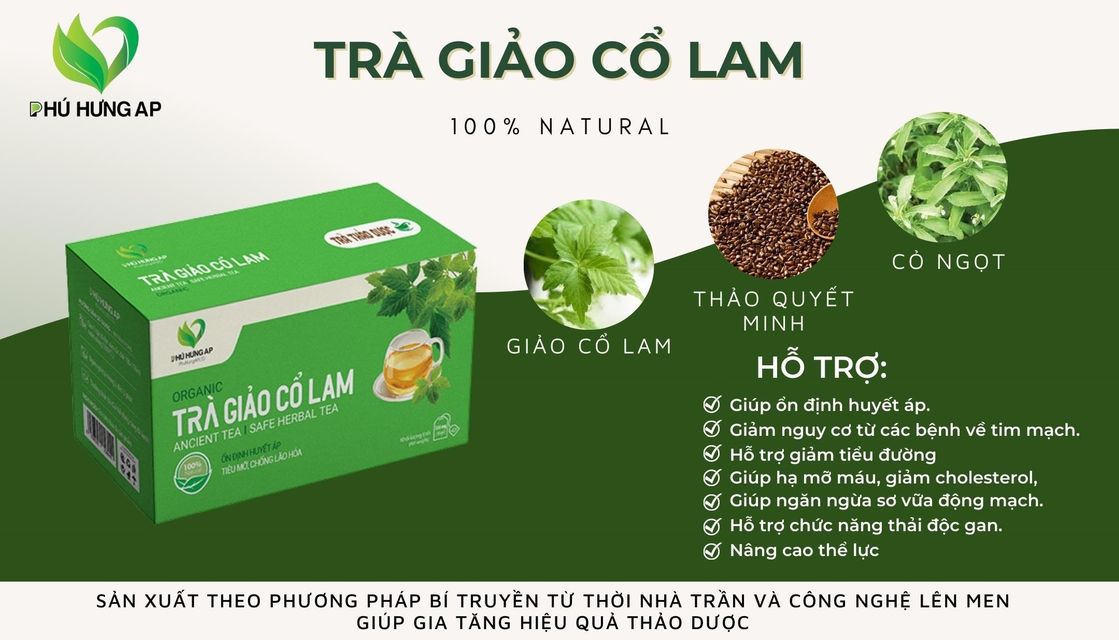 Hộp tr&agrave; giảo cổ lam