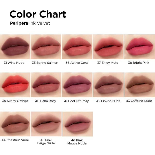 Son Kem Mịn L&igrave;, L&acirc;u Tr&ocirc;i Peripera Ink Velvet