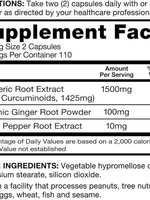 Vi&ecirc;n uống tinh chất nghệ Qunol Turmeric 1500mg