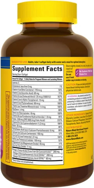 Vitamin Tổng Hợp Cho Mẹ Bầu Nature Made