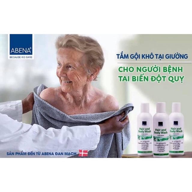 Dầu Gội Kh&ocirc; Tắm Kh&ocirc; Abena