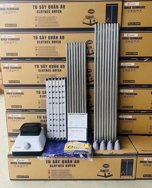 Tủ sấy quần &aacute;o Camac Korea ion+