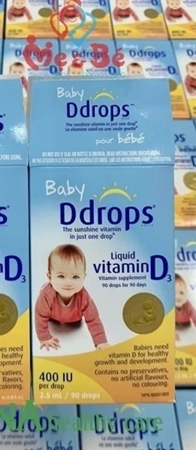 Vitamin D3 cho b&eacute; - Baby Ddrops 2.5ml