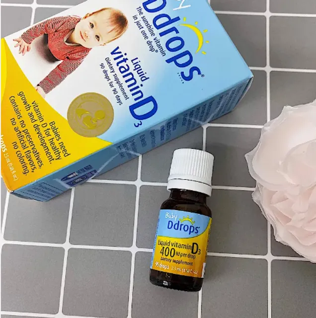 Vitamin D3 cho b&eacute; - Baby Ddrops 2.5ml