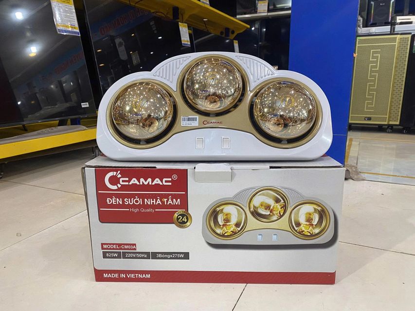 Đ&egrave;n sưởi nh&agrave; tắm Camac