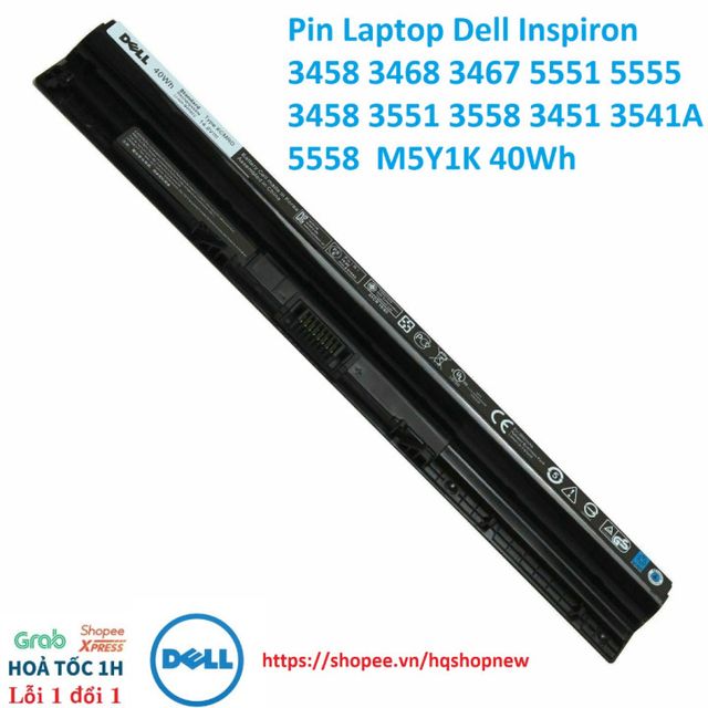 Pin Laptop Dell Inspiron M5Y1K 40W