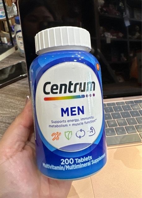 Vi&ecirc;n Uống Centrum Men Multi-Vitamin 200V