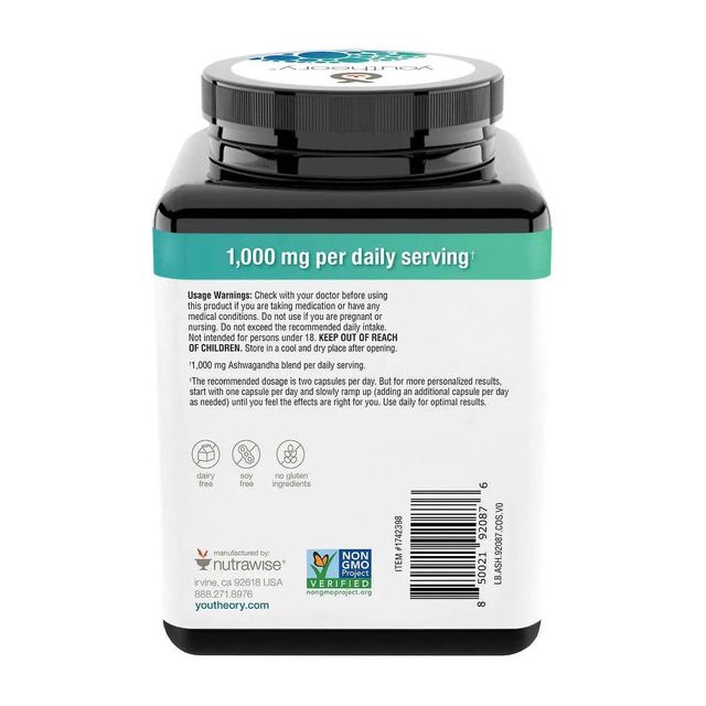 Vi&ecirc;n uống Youtheory Ashwagandha