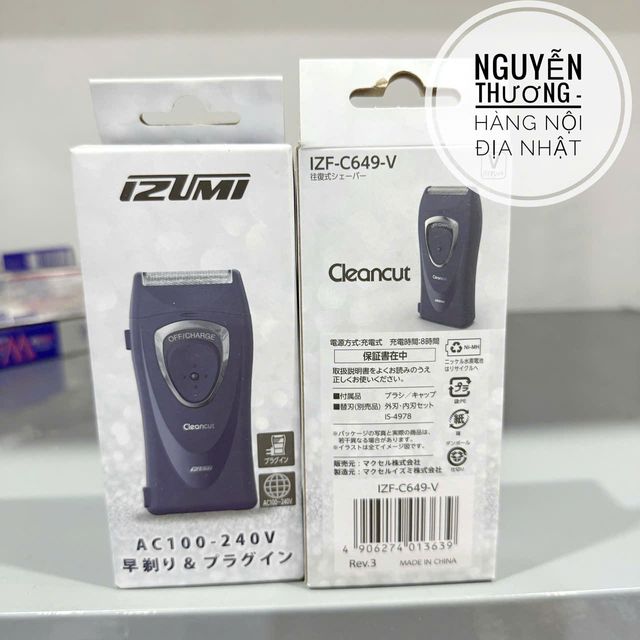 M&aacute;y cạo r&acirc;u Izumi