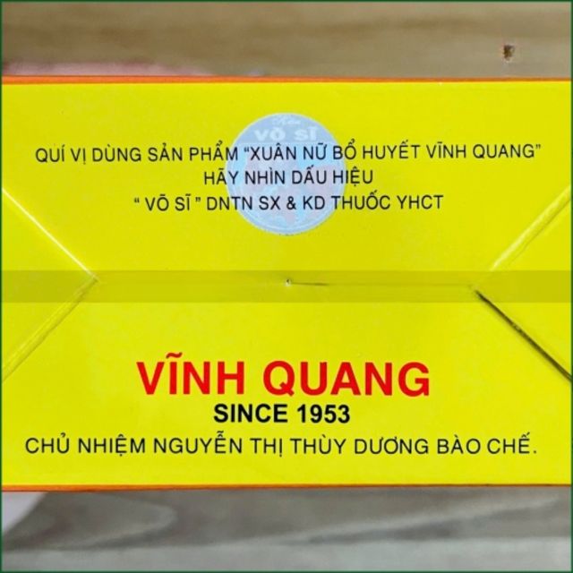 Cao Xu&acirc;n Nữ - Bổ Huyết Vĩnh Quang