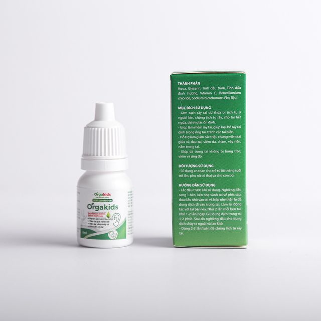 Dung dịch nhỏ tai Orgakids