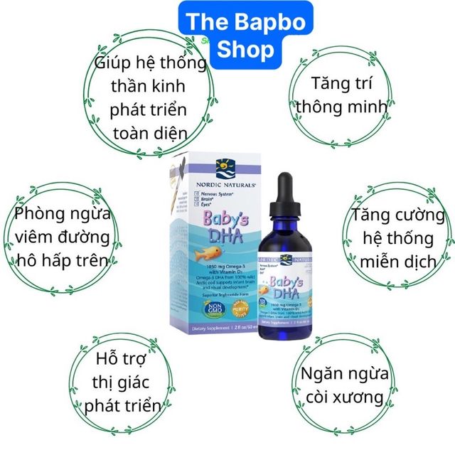 Siro DHA Baby Nordic 60ml