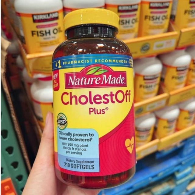 Vi&ecirc;n uống giảm cholesterol CholestOff Plus của Nature Made