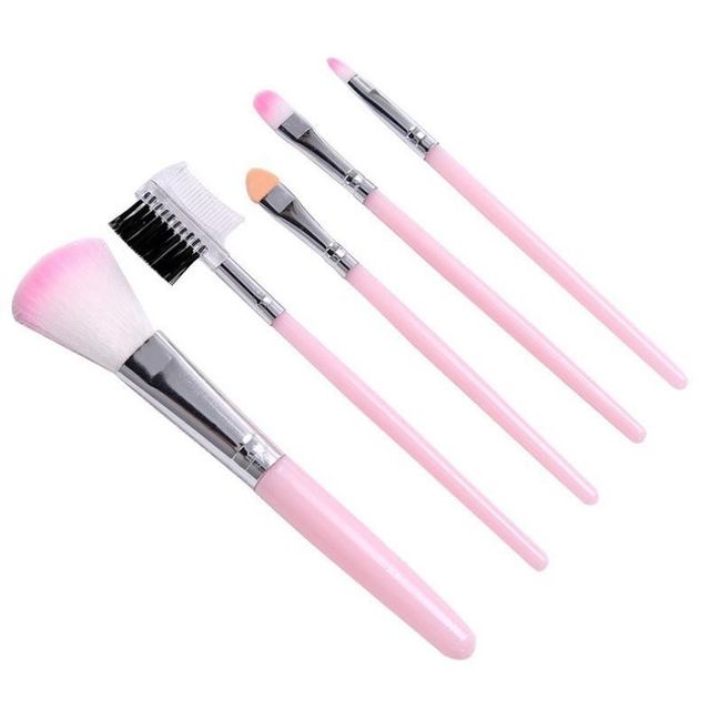 Bộ 5 m&oacute;n cọ trang điểm mặt chuy&ecirc;n nghiệp