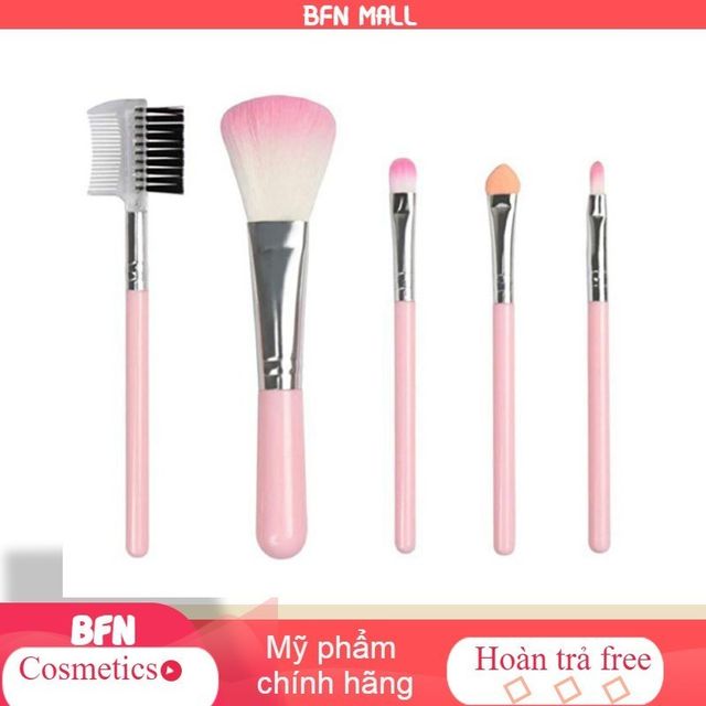 Bộ 5 m&oacute;n cọ trang điểm