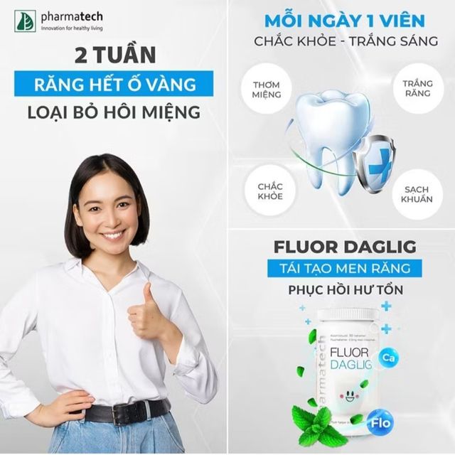 Fluor Dagling hỗ trợ răng miệng