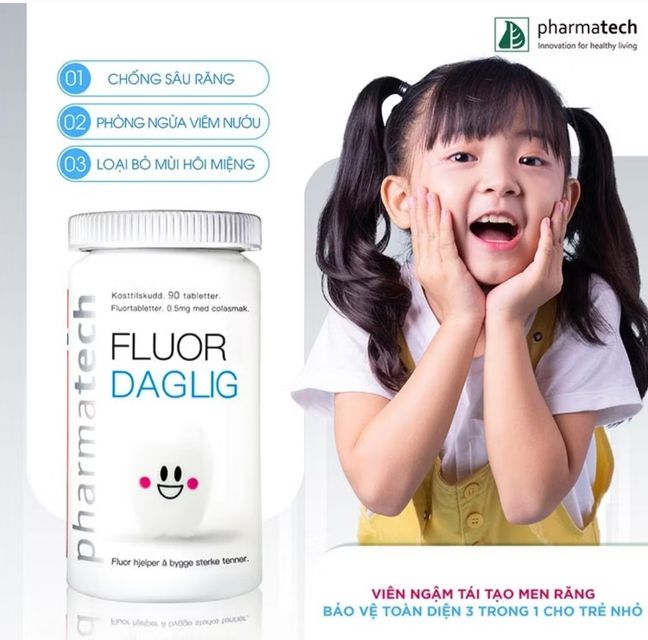 Fluor Dagling hỗ trợ răng miệng