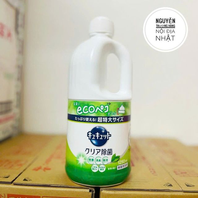 Nước rửa ch&eacute;n KAO Kyukyutto
