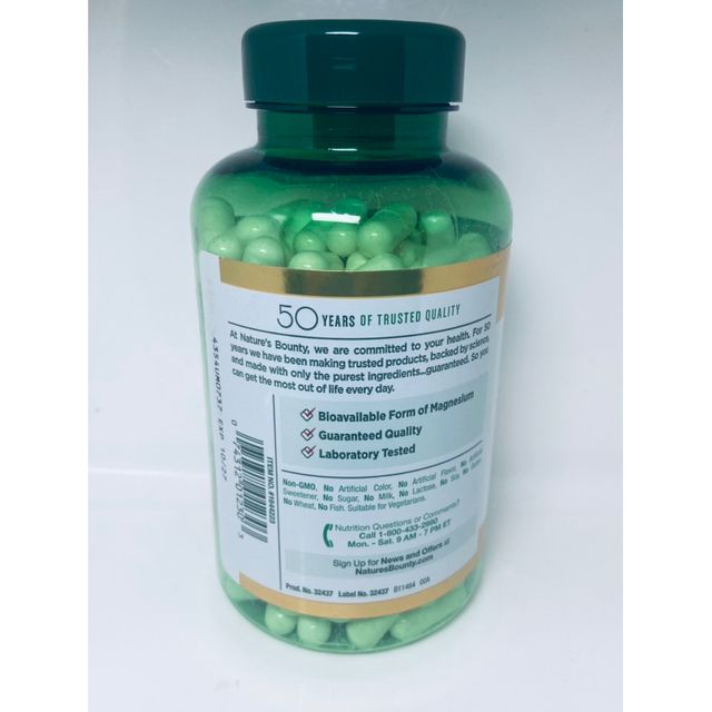 Vi&ecirc;n uống bổ sung Magie Nature's Bounty 240mg