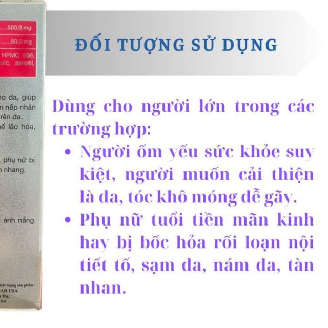 Vi&ecirc;n uống collagen C Plus