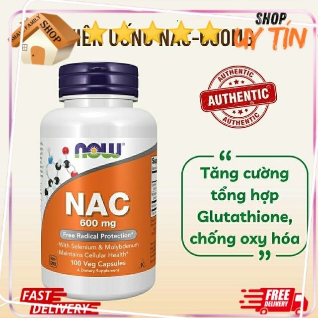 Vi&ecirc;n giải độc gan N-Acetyl-Cysteine