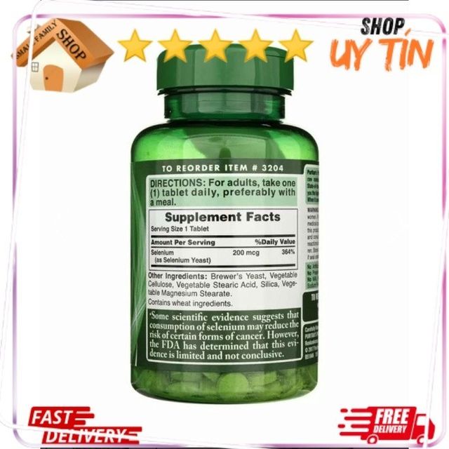 Vi&ecirc;n Uống Selenium - Tăng Cường Miễn Dịch