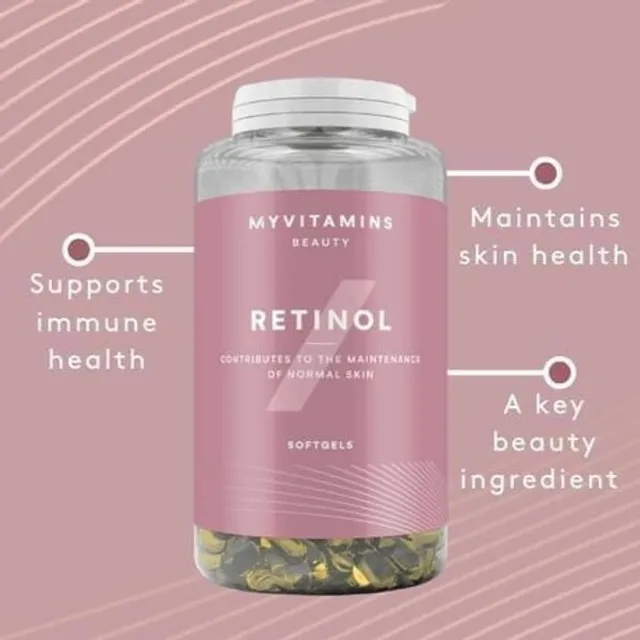 Vi&ecirc;n uống dưỡng da Retinol MyVitamins Beauty UK