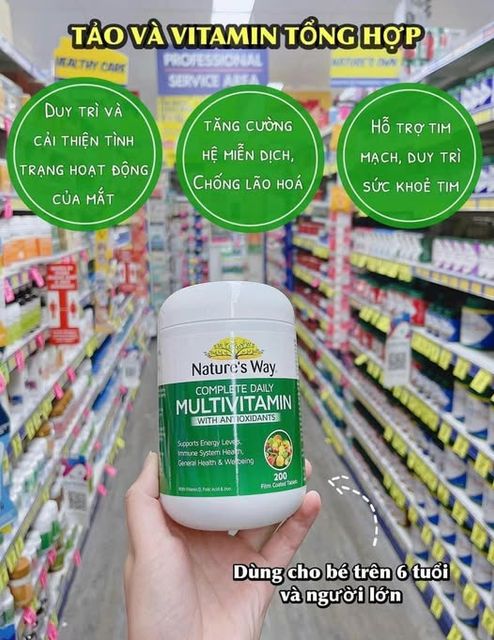 Nature&rsquo;s Way Vitamin Complete Daily Multivitamin