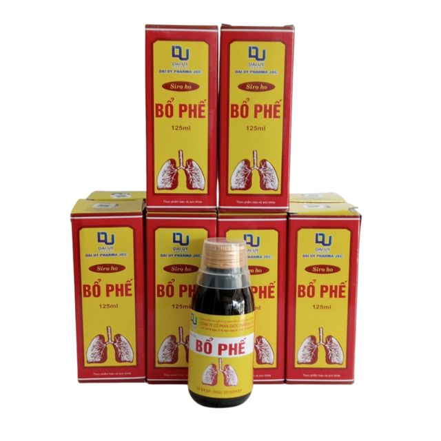 Siro Ho sản phẩm thảm thực Bổ Phế Đại Uy