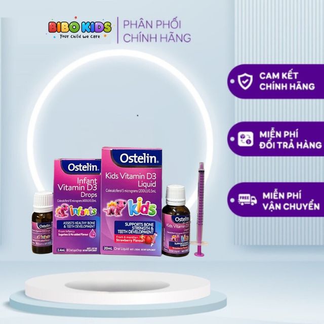 Vitamin D3 Ostelin cho b&eacute;