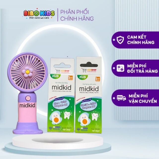 Xịt chống s&acirc;u răng Midkid