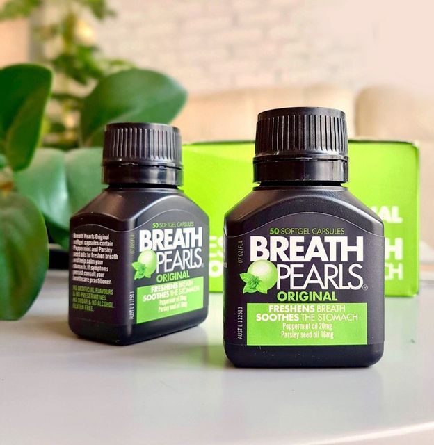 Vi&ecirc;n thơm miệng sản phẩm thảm thực Breath pearls