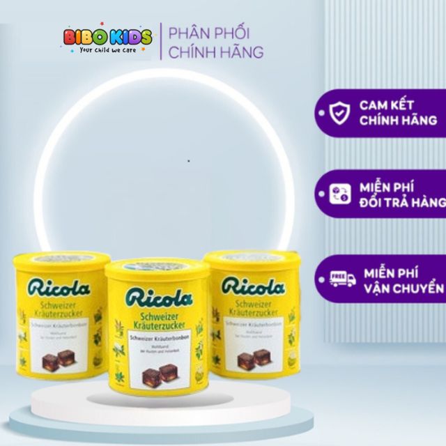 Kẹo ngậm ho thảo mộc Ricola Đức