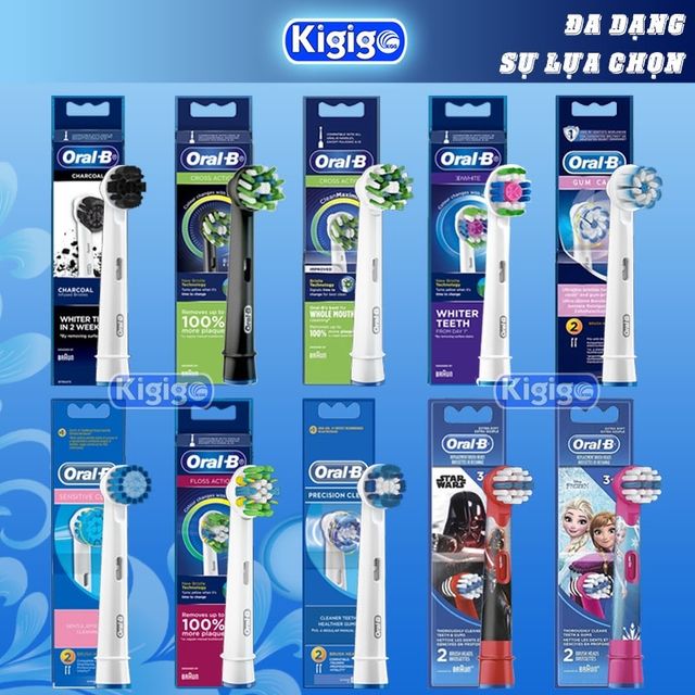 Đầu b&agrave;n chải điện Oral B thay thế (1 ĐẦU)