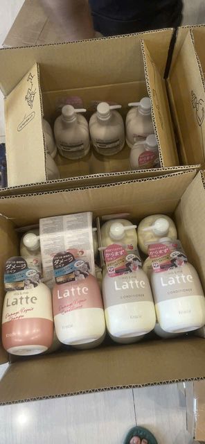Cặp dầu gội xả Latte Kracie