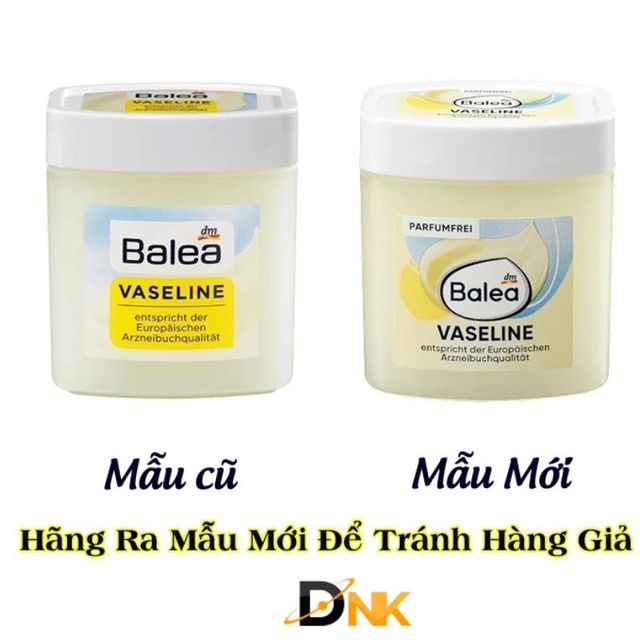 Balea Vaseline 125ml - M&agrave;u mới vs m&agrave;u cũ