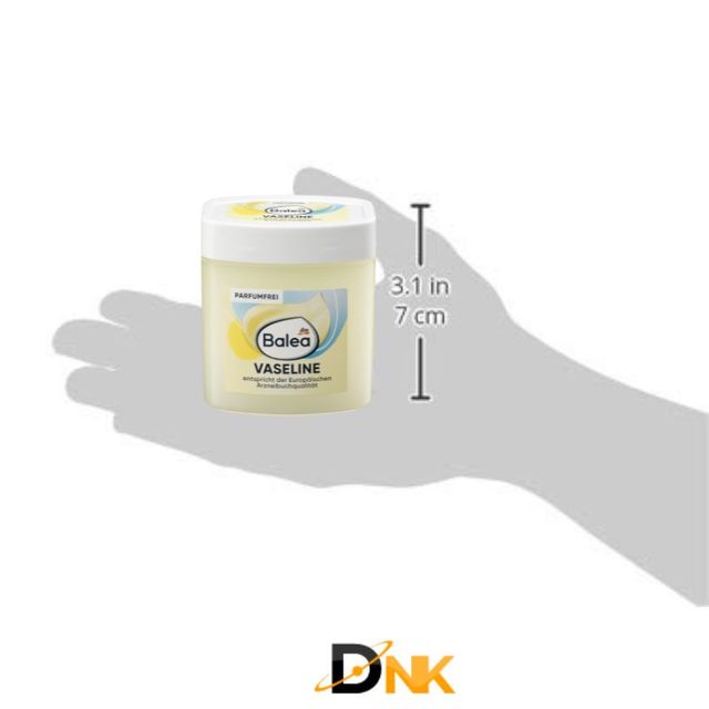Balea Vaseline 125ml - K&iacute;ch thước thực tế