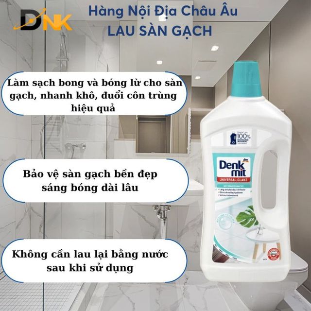 lợi &iacute;ch của Nước Lau S&agrave;n Denkmit Universal Glanz