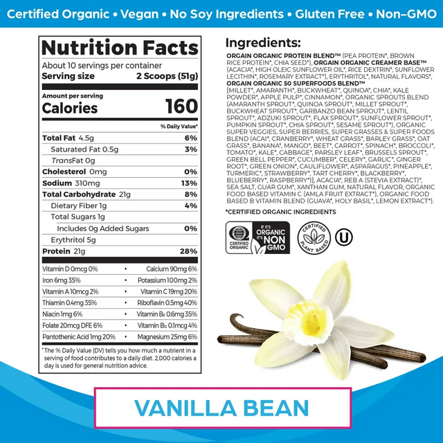 Orgain Organic Protein