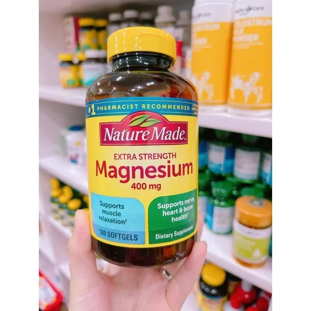 Vi&ecirc;n uống bổ sung Magie Nature i Magnesium