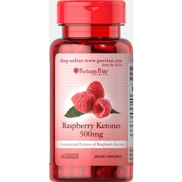 Vi&ecirc;n uống Puritan's Pride Raspberry Ketones 100mg, 500mg