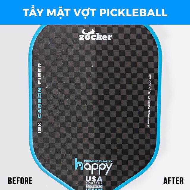 Vợt Pickleball Zocker HP02 Plus Edgeless - 5 M&agrave;u