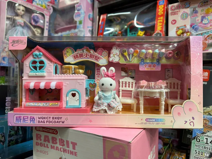 Nh&agrave; b&uacute;p b&ecirc; thỏ trắng