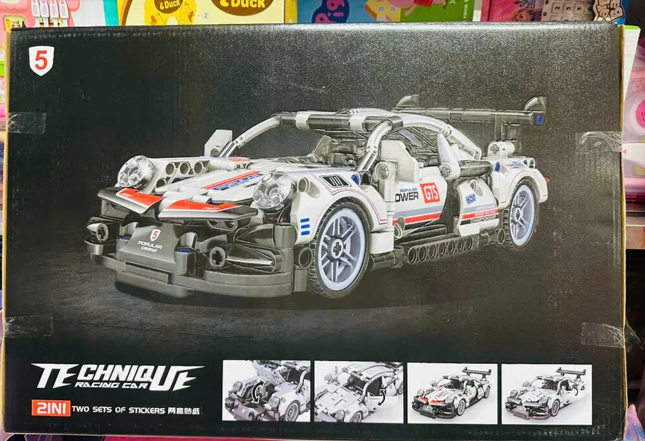 Đồ Chơi Lắp R&aacute;p M&ocirc; H&igrave;nh Xe &Ocirc; T&ocirc; Đua Technique Racing Car Jiqile 48002