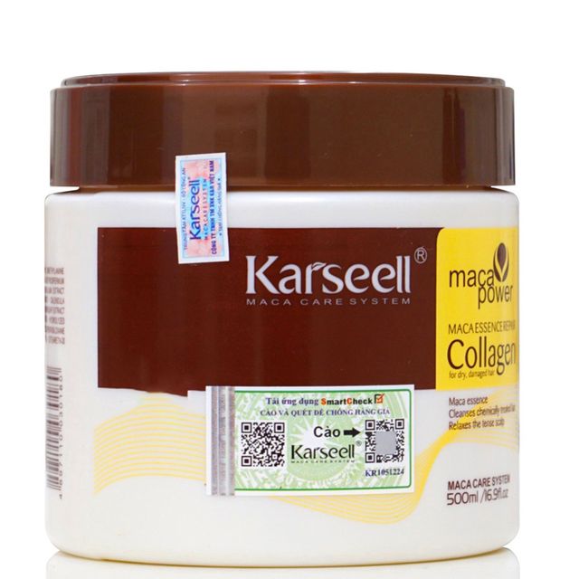 Kem Hấp T&oacute;c Collagen Karseell Maca Essence
