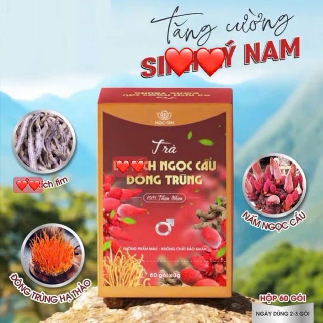 Tr&agrave; Đ&ocirc;ng Tr&ugrave;ng Hạ Thảo Mộc T&acirc;m