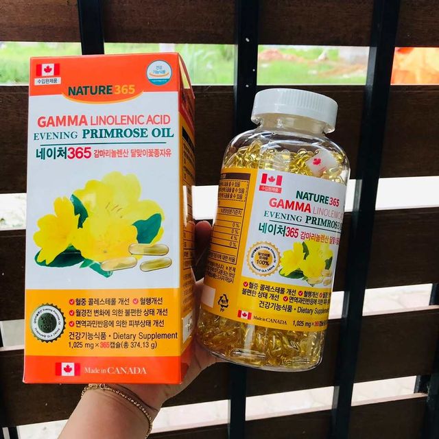Vi&ecirc;n Uống Tinh Dầu Hoa Anh Thảo H&agrave;n Quốc Gamma Linolenic Acid