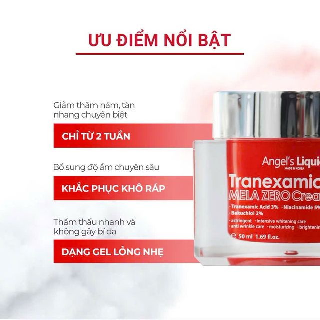 Angel&rsquo;s Liquid Tranexamic Mela Zero Cream