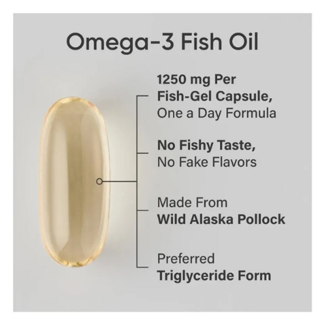 Vi&ecirc;n uống dầu c&aacute; Omega 3 SR Fish Oil 150